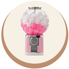 Máy Gashapon tròn