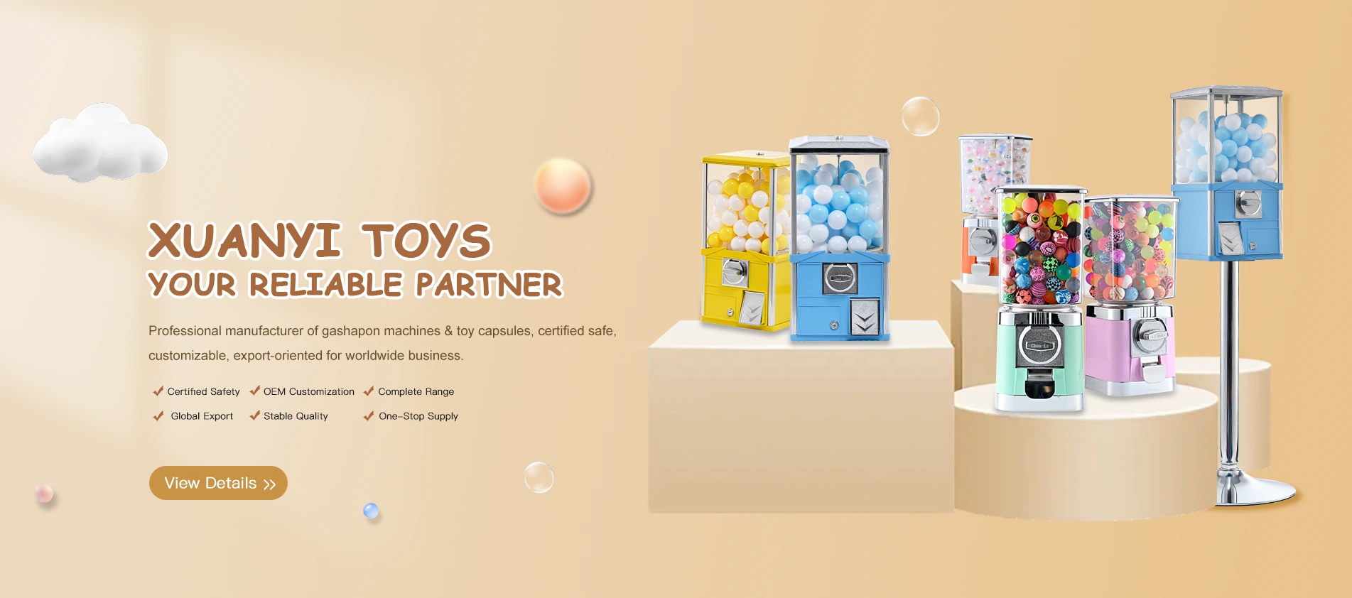 Nhà sản xuất máy Gashapon hình vuông